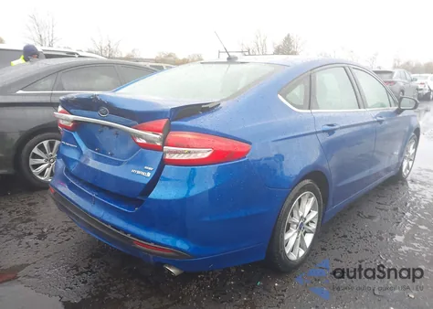 2017 Ford Fusion Hybrid Se из США, поврежденный, VIN 3FA6P0LU1HR400686